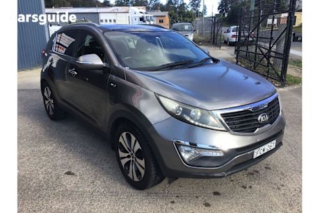 Silver 2012 Kia Sportage Wagon Platinum (Awd)