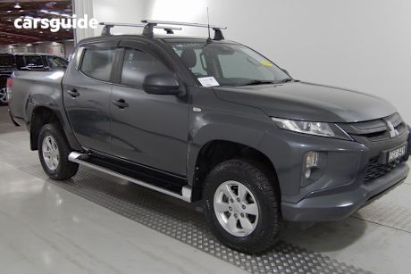 Grey 2019 Mitsubishi Triton Double Cab Pick Up Glx Plus (4X4)