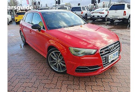 Red 2014 Audi S3 Hatch 4WD