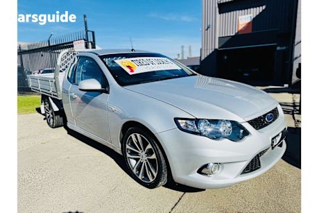 Silver 2008 Ford Falcon Cab Chassis Xr6 (Lpg)
