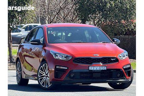 Orange 2021 Kia Cerato Hatch GT F