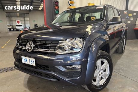 Grey 2019 Volkswagen Amarok Dual Cab Utility Tdi550 Core 4Motion (4X4)