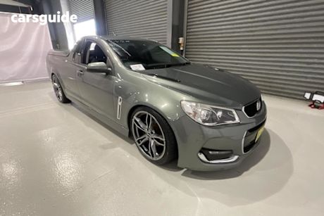 Grey 2016 Holden UTE Utility Ss