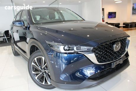 Blue 2025 Mazda CX-5 Wagon G25 Touring (Awd)