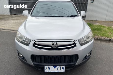 Silver 2012 Holden Captiva Wagon 7 Cx (4X4)