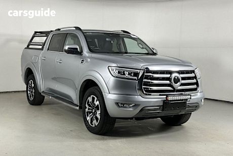 Silver 2024 GWM UTE Dual Cab Utility Cannon-X (4X4)