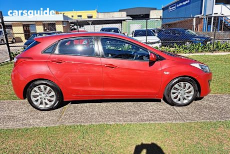 Red 2014 Hyundai I30 Hatchback Active