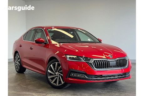 Red 2022 Skoda Octavia Hatch 110TSI STYLE F