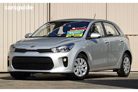 Silver 2020 Kia RIO Hatchback S