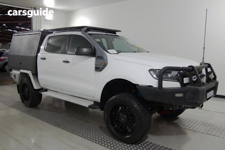 White 2016 Ford Ranger Ute Tray XL 3.2 (4x4)