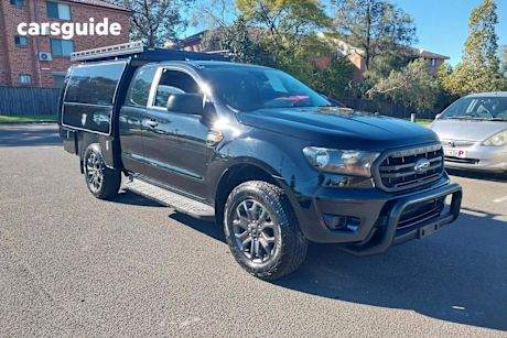 Black 2020 Ford Ranger Super Cab Chassis Xl 2.2 Hi-Rider (4X2)