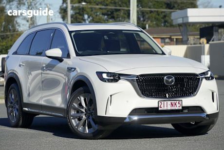 White 2025 Mazda CX-90 Wagon G50E Gt