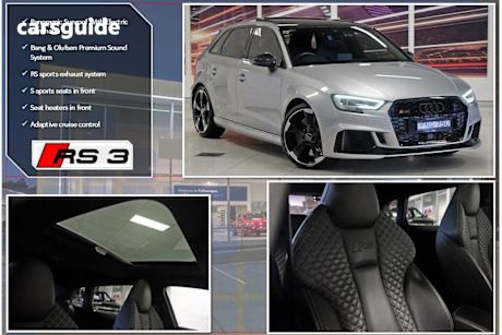 Silver 2020 Audi RS3 Hatch 4WD