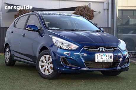 Blue 2015 Hyundai Accent Hatch ACTIVE F