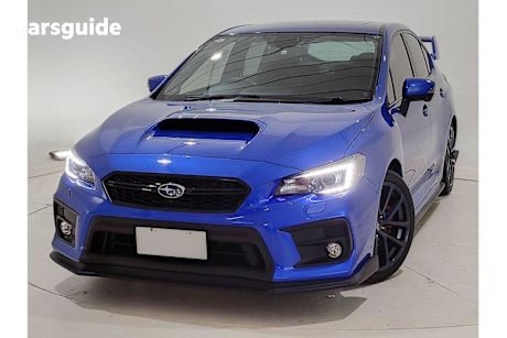 Blue 2019 Subaru WRX Sedan Premium (Awd)