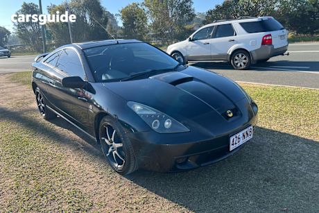 Black 1999 Toyota Celica Liftback Sx