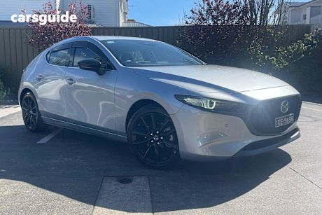 Silver 2019 Mazda 3 Hatchback G25 Astina