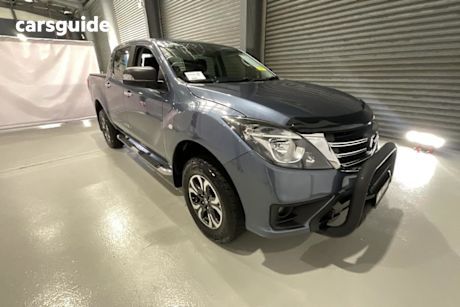 Blue 2018 Mazda BT-50 Dual Cab Utility Xtr (4X4)