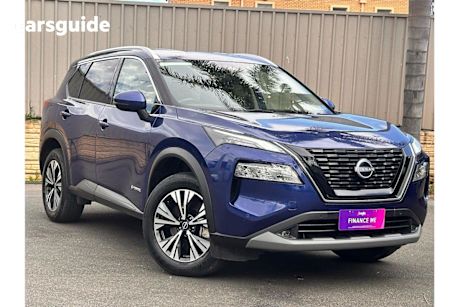 Blue 2023 Nissan X-Trail SUV ST-L E-POWER 4WD