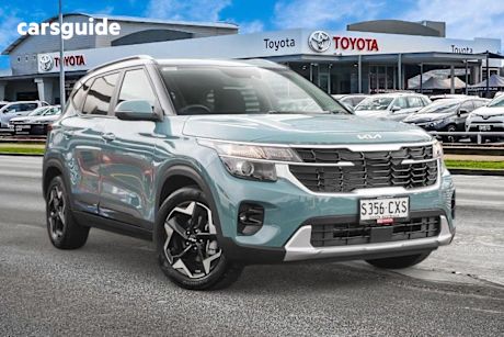 Blue 2023 Kia Seltos SUV SPORT+ F