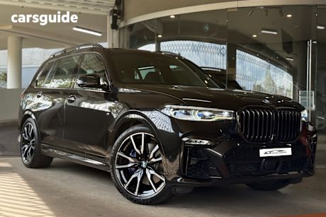 Black 2020 BMW X7 Wagon Xdrive30D Design Pure Excell