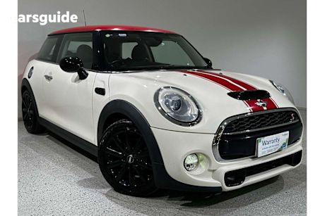 White 2015 Mini Hatch Hatch COOPER S F