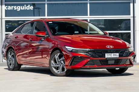 Red 2025 Hyundai I30 Sedan Premium