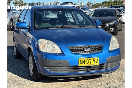 Blue 2008 Kia RIO Hatch EX F