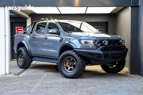Grey 2020 Ford Ranger Ute Tray RAPTOR 4X4