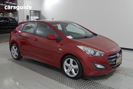 Red 2015 Hyundai I30 Hatchback Active