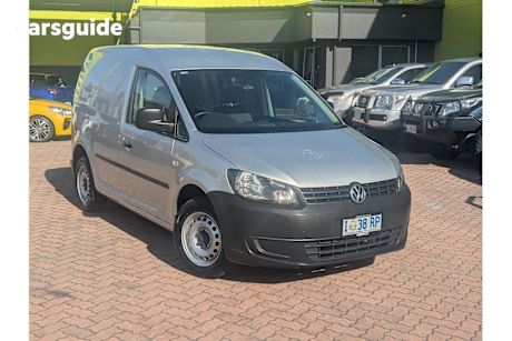 White 2014 Volkswagen Caddy Commercial TSI160 F