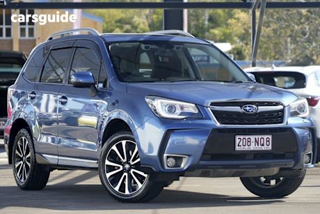 Blue 2016 Subaru Forester Wagon 2.0Xt Premium