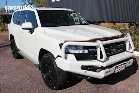 White 2021 Toyota Landcruiser Wagon Lc300 Gxl (4X4)