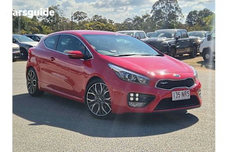 Red 2014 Kia Pro_cee'd Hatch GT F