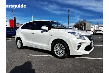 White 2022 Suzuki Baleno Hatch GL F
