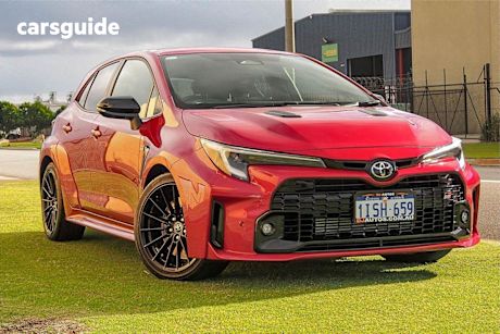 Red 2023 Toyota GR Corolla Hatchback Gts