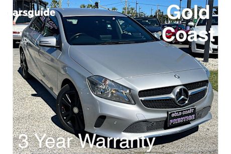 Silver 2017 Mercedes-Benz A-CLASS Hatch A180 F