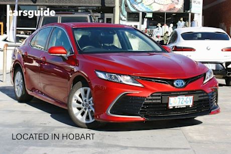 Red 2023 Toyota Camry Sedan ASCENT F