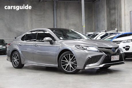 Brown 2022 Toyota Camry Sedan Sl Hybrid