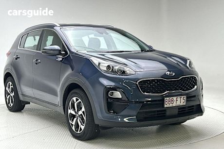 Blue 2021 Kia Sportage SUV S F