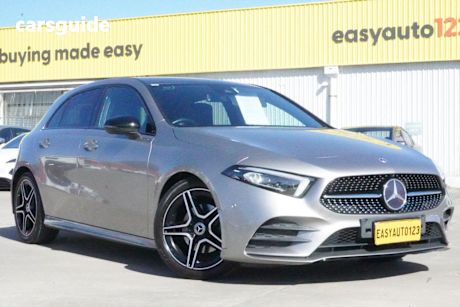 Silver 2019 Mercedes-Benz A180 Hatchback