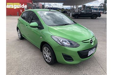 Green 2013 Mazda Mazda2 Hatch NEO F