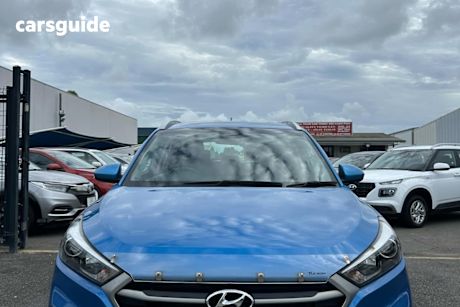 Blue 2017 Hyundai Tucson Wagon Active X (Fwd)