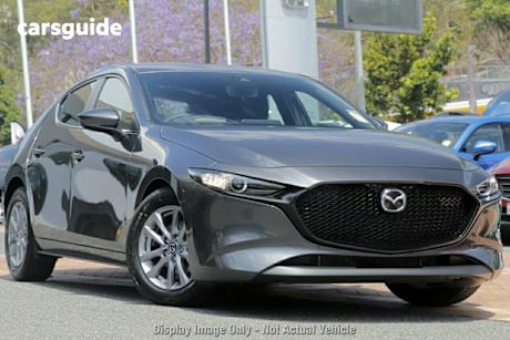 Grey 2025 Mazda 3 Hatchback G20 Pure