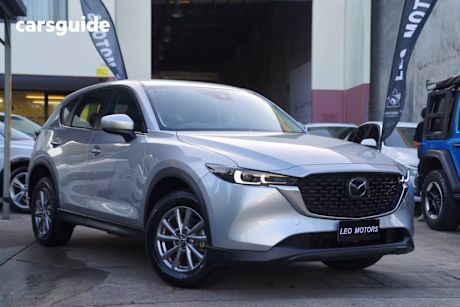 Silver 2022 Mazda CX-5 Wagon Maxx Sport (Fwd)