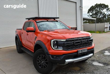 Orange 2022 Ford Ranger Double Cab Pick Up Raptor 3.0 (4X4)