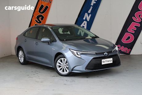 Grey 2023 Toyota Corolla Sedan Ascent Sport Hybrid