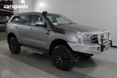 Silver 2017 Ford Everest Wagon Titanium