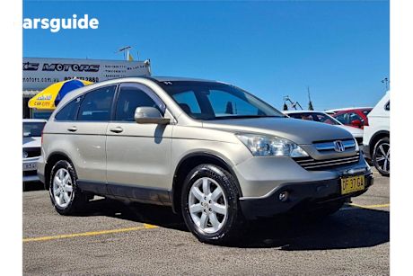 Gold 2007 Honda CR-V Wagon (4X4) Luxury