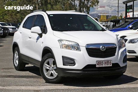 White 2015 Holden Trax SUV LS F